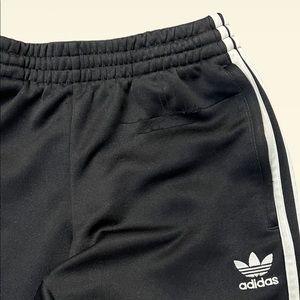 Adidas track pants size small black